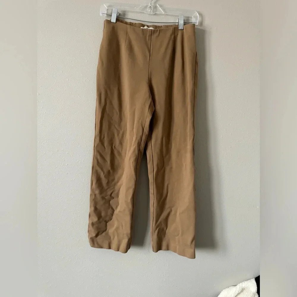 Coldwater Creek Pants Pull on Camel Brown 8